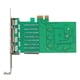 thumbnail image 5 of RJ-45 4-Port Ethernet Server Adapter Gigabit Network Card PCI-E X1 Interface, 5 of 6