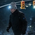 thumbnail image 2 of Gorros de punto con música inalámbrica y luces LED para deportes al aire libre. Gorros funcionales perfectos para deportes y aventuras al aire libre., 2 of 2