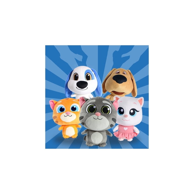Peluche Talking Tom Cat 28 cm - Gris