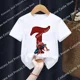 thumbnail image 3 of Camiseta de algodón para niños, niña y niño, Marvels, SpiderMan, letras de la A a la Z, ropa de dibujos animados Kawaii, camisetas para niños, camisetas casuales de moda para bebés pequeños, 3 of 5