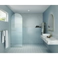 thumbnail image 6 of Glass Warehouse Arc-Fl-28 Maven 86-3/4" High X 28" Wide Shower Screen Frameless Shower, 6 of 7
