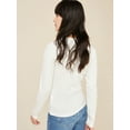 thumbnail image 7 of Free Assembly Women's Ribbed Crewneck Top with Long Sleeves, 7 of 7