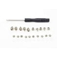 thumbnail image 1 of MICRO CONNECTORS M.2 SSD Mounting Screws Kit for Asus Motherboards (L02-M2S-KIT) - Silver, 1 of 6