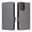 Gray, variant on Wallet Case for Boost Mobile Celero 5G SC Flip Cover with Card Slots & Kickstand Blue