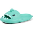 thumbnail image 2 of Women's Shark Slippers Men Summer House Pillow Sandals Indoor and Outdoor Kids Bedroom Open Toe Animal Cute Non-slip Cloud Shower Spa Shoes, 2 of 7