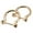 Gold Tone, variant on 31mm U Shape Horseshoe D-Rings Zinc Alloy Electroplated Gold Tone 4 Pack