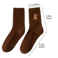 thumbnail image 3 of ToyKingdee Fuzzy Dog Socks, Cute Winter Soft Home Sleeping Slipper Socks, Warm Thick Cozy Slouchy Plush Sock for Women, 3 of 6