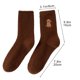 thumbnail image 3 of Calcetines gruesos y cálidos de invierno para mujer, con forro polar, hasta la pantorrilla, bonitos y gruesos, para dormir., 3 of 6