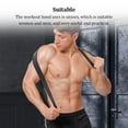 thumbnail image 3 of Greeniant Banda de resistencia, deportes de baile, gimnasio, entrenamiento, culturismo, baile, cinturón elástico, correa de entrenamiento de fuerza, Ropa Deportiva, Zapatos Negro Greeniant OD028048-03, 3 of 6