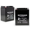 thumbnail image 2 of 2-Pack UB-YTX14AH-BS Battery Replacement for 1996 Kawasaki KLF300-C Bayou 300 4x4 300 CC ATV - Factory Activated, Maintenance Free, Motorcycle Battery - 12V, 12AH, UpStart Battery Brand, 2 of 8