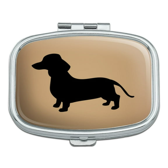Dachshund Wiener Dog Rectangle Pill Case Trinket Gift Box