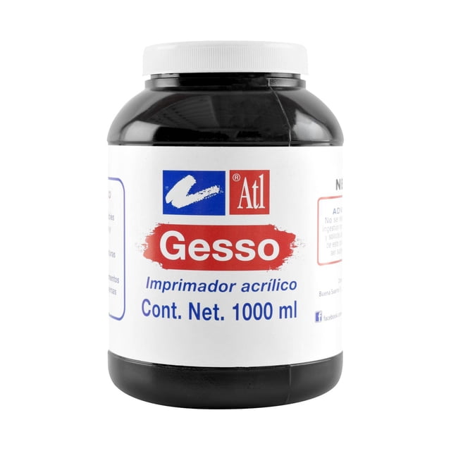 Gesso De Color 1Lt ATL negro 1LT