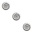 thumbnail image 2 of Guardoinrt Round Music Keyboard Wall Clock Unique Style And Silent Operation For Any Room Elegant Piano Key Clock ABS Timeless Rotate Number 1 3Set, 2 of 6