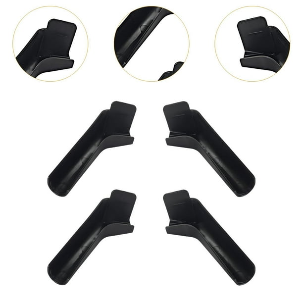 4 Pcs RV Gutter Spouts – Left & Right Rain Gutter Nozzles With Extension For Trailers, Motorhomes, And RVs (White)
