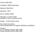 thumbnail image 5 of Clutch Cable Replacement For Suzuki DR350S DR350 1990-1994 DR250S DR250 90-93, 5 of 5