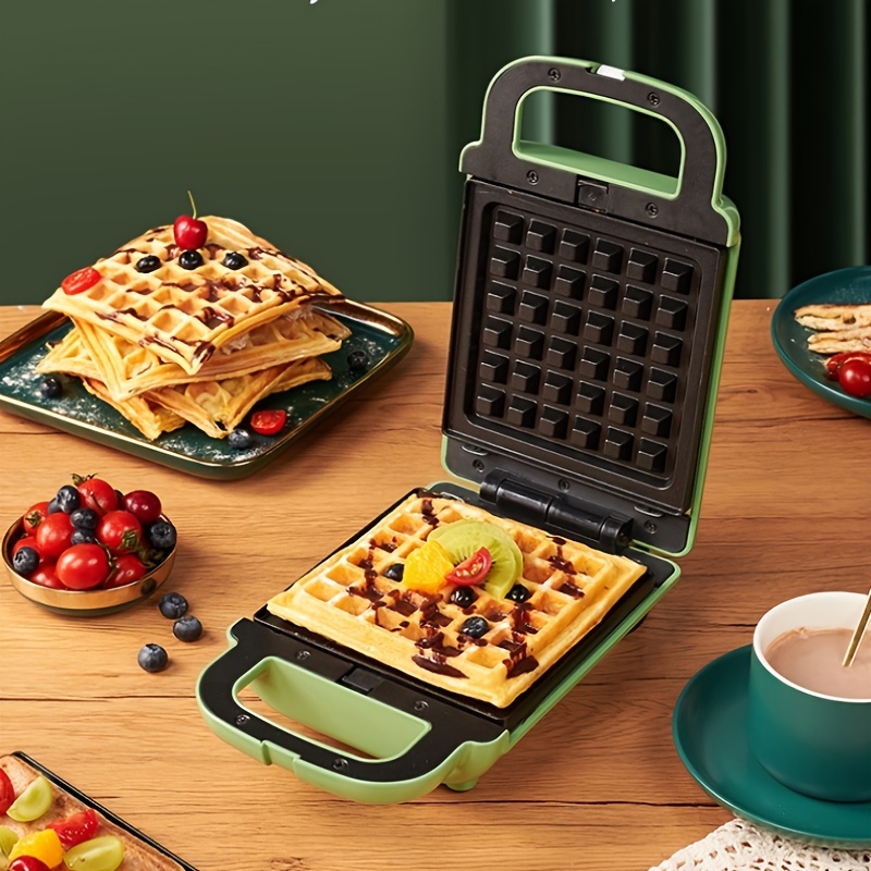 Electric Sandwich Maker 6 In 1 Mini Waffle Maker Waffle Iron With