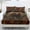 Bear Camo Fall, variant on Whosucclay Easter Bunny Pattern 3-Piece Bedding for Women Boys, Durable Lightweight Fitted Sheets for Bedroom, King Size