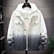 thumbnail image 4 of Chaqueta vaquera para hombre, abrigo vaquero gris de otoño para hombre, ropa de abrigo de invierno de color degradado, vaquero al precio más bajo, ropa de hombre lavada de talla grande, 4 of 4