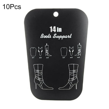 

Yoone 10Pcs Boot Shaper Stand Eco-friendly High Toughness PVC Thickened Long Boot Shaper Stand for Home