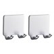 thumbnail image 1 of Ruifaya Ganchos de pared de metal para colgar abrigos, batas, bolsos, toallas, etc., 1 of 7