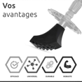 thumbnail image 5 of 12x Embouts en Caoutchouc pour Bâtons de Marche Nordique Embouts pour Bâtons de Randonnée Embouts pour Bâtons de Marche Nordique Embouts pour Bâtons de Randonnée Terrain, 5 of 5