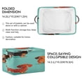 thumbnail image 3 of Cartoon Dachshund Dogs Square Storage Bins with Handles Collapsible Containing Box 1 Pack, 3 of 9