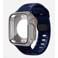 thumbnail image 1 of Correa de Silicona Deportiva con Case 360 de Vidrio Templado para Apple Watch, 1 of 5