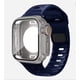 thumbnail image 1 of Correa de Silicona Deportiva con Case 360 de Vidrio Templado para Apple Watch, 1 of 5