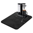 thumbnail image 1 of Stylish and Functional Marble Dish Drying Mat - Grey, Black, and Gold Abstract Modern Design, Absorbent 18x24 Inch Dish Drainer Rack Mats, 1 of 7
