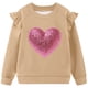 thumbnail image 4 of Vestido de verano para niña con estampado de flores de Pascua, manga corta, bolsillos con volantes y cuello redondo, top de poliéster, 4 of 5