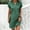 Green, variant on ALLLIST Womens Dresses Plus Size V Neck Cotton Linen T-Shirt Short Sleeve Black Solid Pullover Teens Dresses