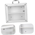 thumbnail image 3 of SOESFOUFU Portable Medicine Box Wall Mount Cabinet Safe Travel Set Medication Storage Lockable Chest Medicals Locking Case Convenient, 3 of 8