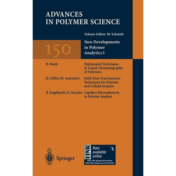 Advances in Polymer Science New Developments in Polymer Analytics I, Book 150, (Hardcover)