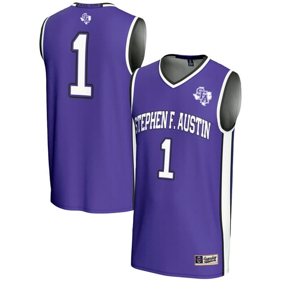 Male GameDay Greats #1  Purple Stephen F Austin Lumberjacks  Lightweight Basketball Jersey