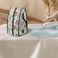 thumbnail image 3 of HELLHERO Fresh Flowers Handheld Iron Portable Storage Bag with Handle 11.8x6.69x5.5 In Travel Home, Case Only, 3 of 6