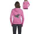 thumbnail image 1 of Womens Sea Turtle Hawaii Full-Zip Hooded Sweatshirt, 1 of 5