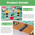 thumbnail image 1 of maskred Football Table Games Table Top Foosball Family Fun Game Football Soccer Indoor Game Tabletop Soccer Game Desktop, 1 of 6