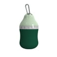 thumbnail image 4 of Botella de agua portátil para perros de 400 ml con vaso,dispensador de agua a prueba de fugas para mascotas,ideal para senderismo y viajes al aire libre (gris té con leche,1 unidad). Rkxzt, 4 of 9
