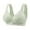 Light Green, variant on Daznico Comfortable Wireless Front Closure Bra for Everyday Wear and Support with Tank Top Design Casual Leisure Undergarment for All Seasons