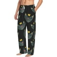 thumbnail image 2 of Balery Men'S Faces Of The Cat Pants,Sleepwear Pants,Pajama Pants,Pj Bottoms Drawstring And Pockets-Medium, 2 of 9