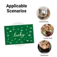 thumbnail image 5 of Amarainy Lucky Clover Green Placemats Set Of 4 For Home Kitchen Table Decor 12x18 inch Linen Table Mats Set Of 4 For Home Kitchen Table Decor 12x18 inch, 5 of 5