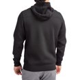 thumbnail image 2 of Men's-Cutter & Buck  Black Purdue Boilermakers Roam Eco Recycled Half-Zip Pullover Hoodie, 2 of 2
