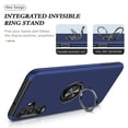 thumbnail image 3 of For Samsung Galaxy A27 5G Case With Invisible Magnetic 360 ° Rotating O-Ring Stand Shockproof Phone Case,Blue,For Galaxy A27 5G, 3 of 7