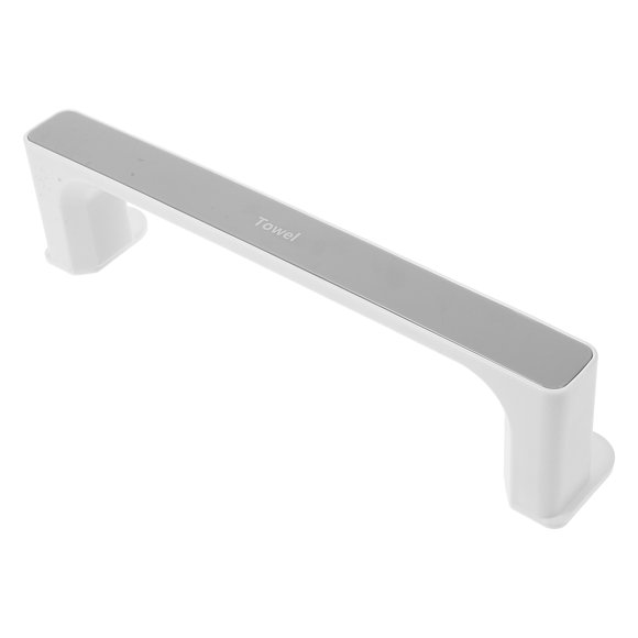 BRIGHTFUFU Rack Organizador De Toallas Con Ventosa Gris Resistente Para Uso En Y Hogar