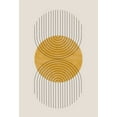 thumbnail image 2 of The Miuus Studio 13x18 Black Ornate Wood Framed with Double Matting Museum Art Print Titled - Perfect Point Yellow, 2 of 4