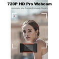 thumbnail image 3 of 720P HD Pro Webcam with 120 Degree Ultra-wide Angle Full HD Video Calling Clear Stereo, 3 of 8