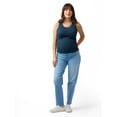 thumbnail image 3 of Ingrid & Isabel For Every Belly Women's Maternity Seamless Fitted RibTank, Sizes S-XXL, 3 of 11