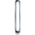 thumbnail image 2 of Mens Platinum, 4mm Slim Profile Comfort-Fit Wedding Band with Milgrain (sz 4.5), 2 of 3