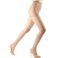 thumbnail image 3 of Levante Levante 5 Denier Ultra-Sheer Control Top Tights - Womens - Female, Medium, Soleil, 3 of 3
