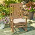 thumbnail image 6 of Better Homes & Gardens 19" x 18" Rectangle Outdoor Seat Pad Cushion, 1-Piece, Beige, 6 of 6